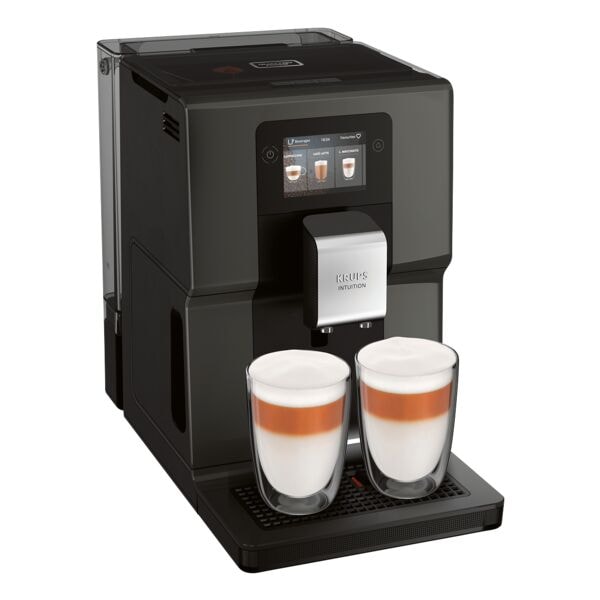 Krups Espresso-Kaffeevollautomat »Intuition Preference EA872B« grau, 20.5x36x40.5 cm