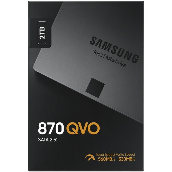 Samsung Interne SSD-Festplatte »870 QVO« 2 TB, 10x6.985x0.68 cm