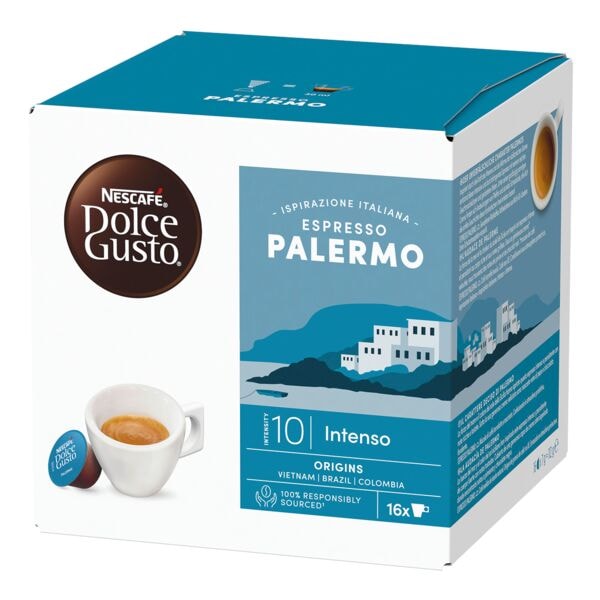 Nescafe Dolce Gusto Kaffeekapseln »Dolce Gusto Espresso Palermo« 16 Stück braun