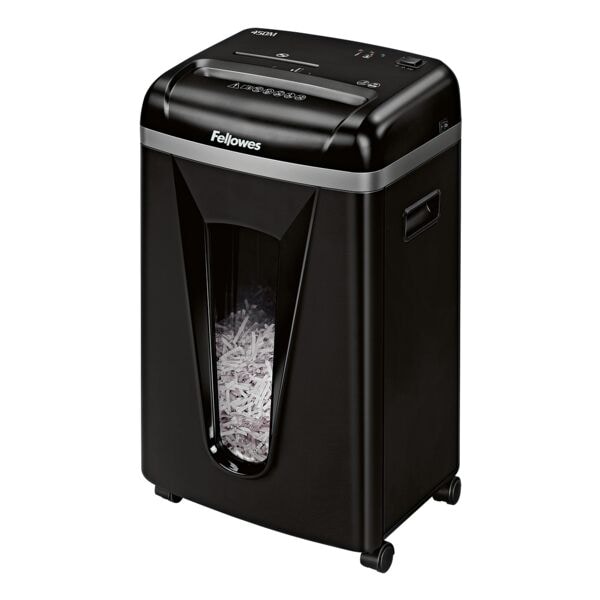 Fellowes Aktenvernichter »Microshred&reg; 450M« schwarz, 22x56.5x35 cm