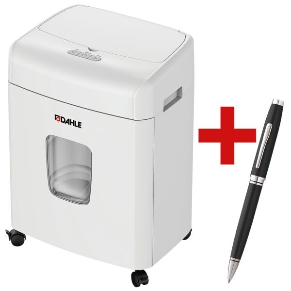 Dahle Aktenvernichter »ShredMATIC® 90« inkl. CROSS Kugelschreiber »Coventry« mehrfarbig, 22.2x50.6x26.3 cm