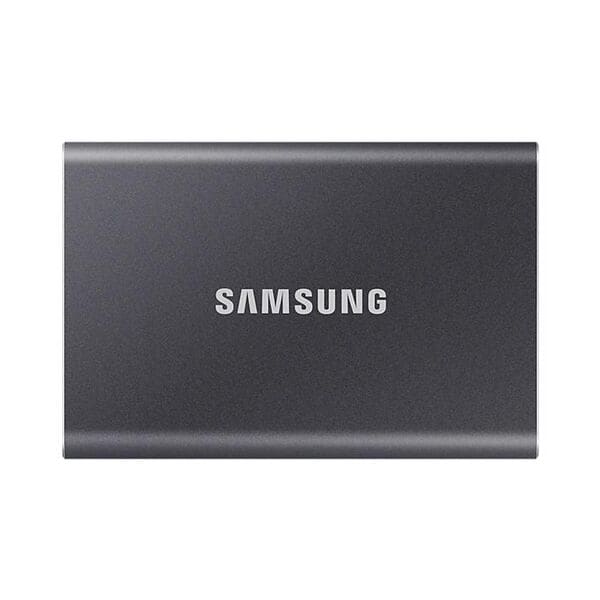 Samsung Externe Festplatte »Portable T7« 1000 GB grau grau, 8.5x5.7x0.8 cm