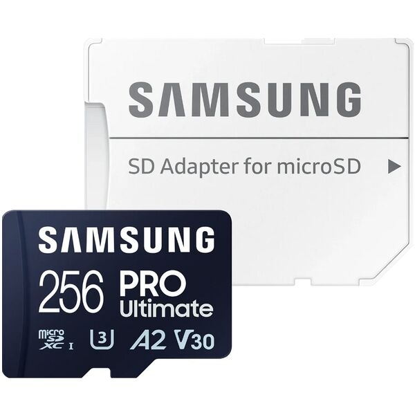Samsung microSD-Speicherkarte »PRO Ultimate« 256 GB, 1.5x0.1x1.1 cm
