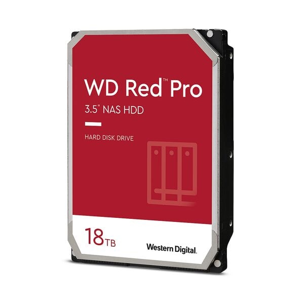 Western Digital Interne Festplatte »RED Pro NAS« 18000 GB, 10.16x2.61x14.7 cm