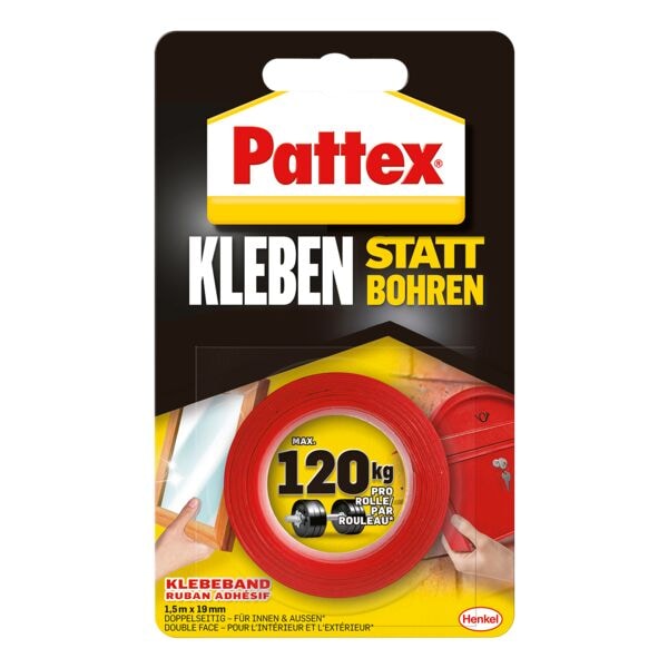 Pattex Montageband »Kleben statt Bohren« 1,5 m, 1.9 cm