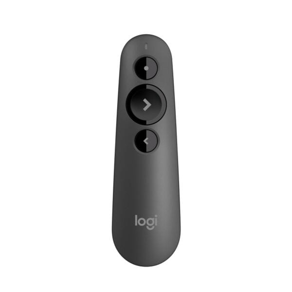 Logitech Präsentationsfernbedienung mit Laserpointer»R500s« graphite grau