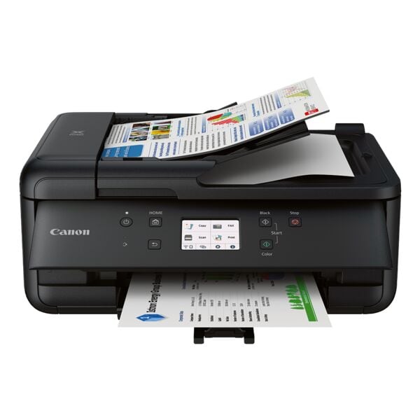 Canon Multifunktionsdrucker »PIXMA TR7650« schwarz, 43.8x19x35 cm
