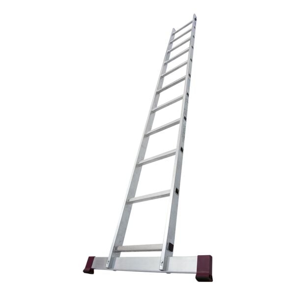 Krause Sprossen-Anlegeleiter »CORDA« 11 Sprossen grau, 70x310 cm