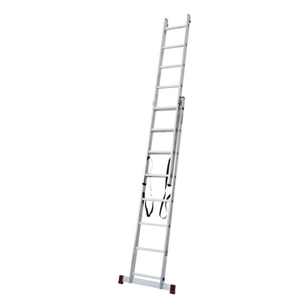 Krause Mehrzweckleiter »CORDA« 2x 8 Sprossen silber, 225 cm