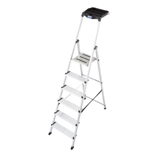 Krause Stehleiter »MONTO Secury» 6 Stufen silber, 210 cm