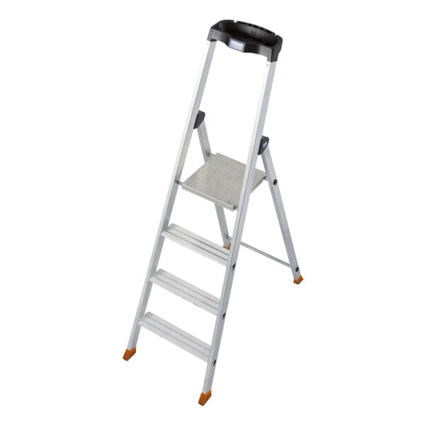 Krause Stehleiter »MONTO Solido« 4 Stufen silber, 160 cm
