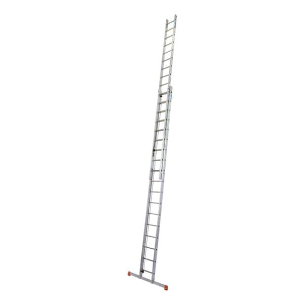Krause Seilzugleiter »MONTO Robilo« 2x 18 Sprossen grau, 520 cm