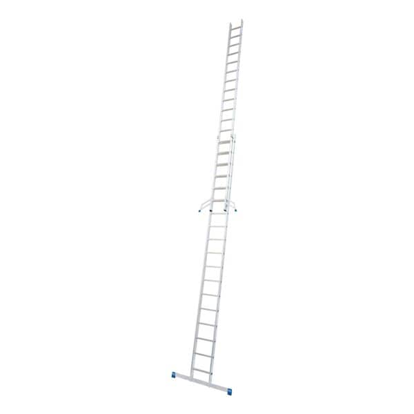 Krause Schiebeleiter »STABILO« 2x 18 Sprossen grau, 525 cm