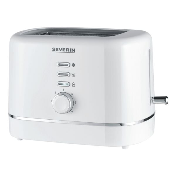 SEVERIN 2-Scheiben-Toaster »AT4324« weiß, 15.5x16.5x29 cm