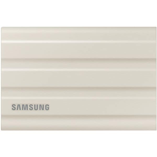 Samsung Externe Festplatte »T7 Shield« beige 1000 GB, 8.6x5.7x1.25 cm