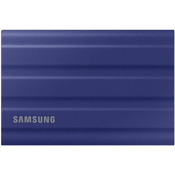 Samsung Externe Festplatte »T7 Shield« blau 2000 GB, 8.6x5.7x1.25 cm