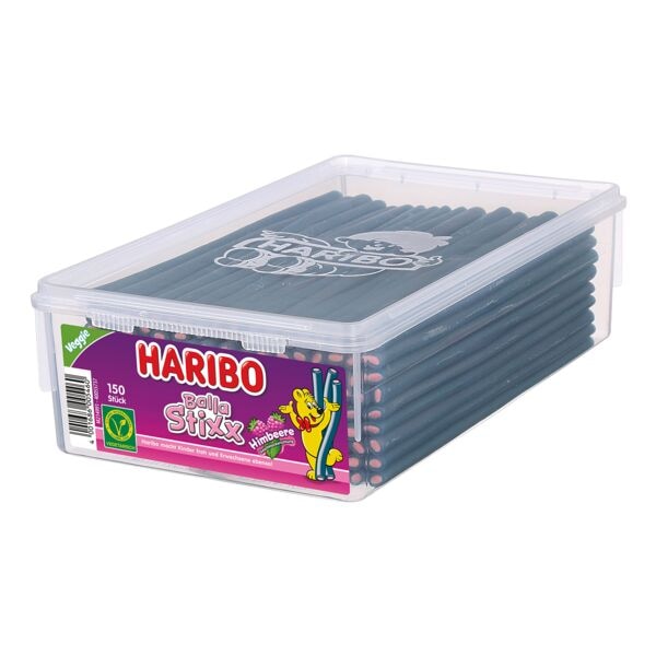 Haribo Fruchtgummi »Balla Stixx Himbeere Veggie« 150 Stück mehrfarbig