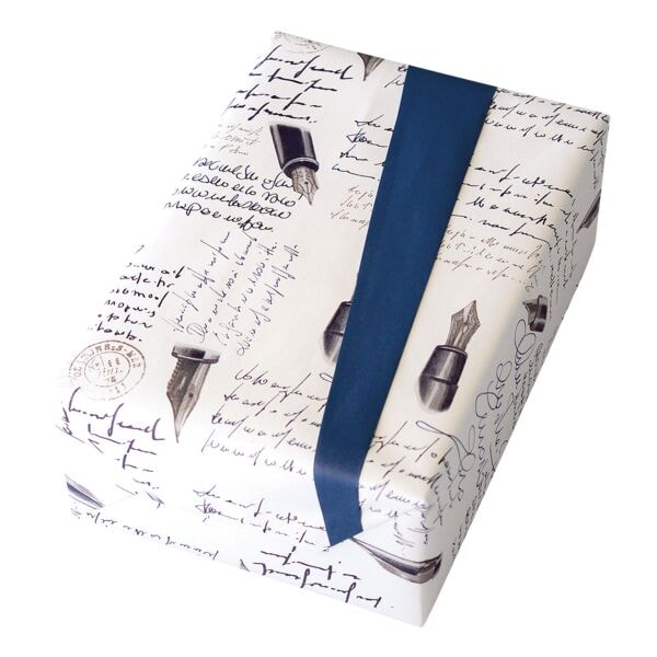 JUNG Geschenkpapier »Documenta« 50 cm x 20 m schwarz, 50 cm