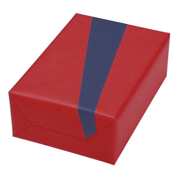 JUNG Geschenkpapier »UNI« rot / blau 50 cm x 20 m rot, 50 cm