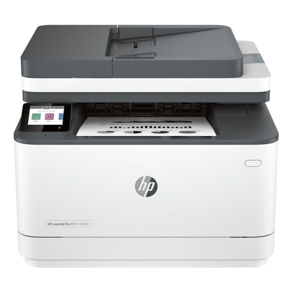 HP SW-Multifunktionsdrucker »LaserJet Pro 3102fdn« grau, 41.8x31.3x39.8 cm