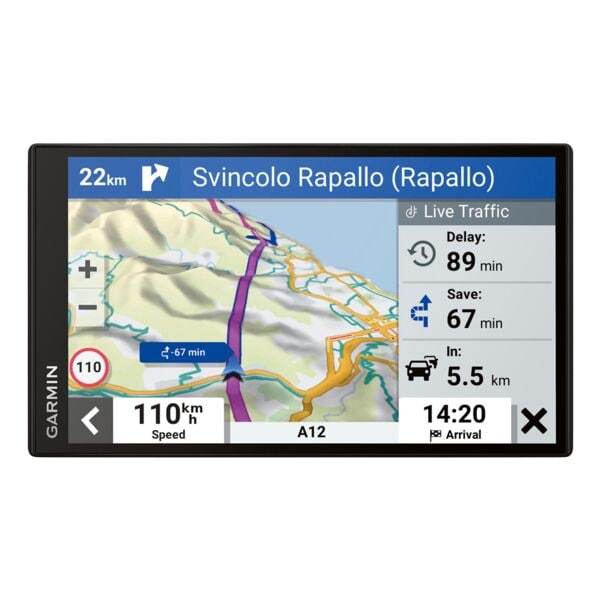 GARMIN Navigationsgerät »DriveSmart™ 76« - 7' App + Digitalradio, 17.3x9.9x1.9 cm