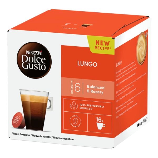 Nescafe Dolce Gusto 3x 16er-Pack Kaffeekapseln »Dolce Gusto&reg; Lungo«