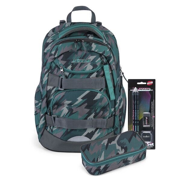 JOLLY Schulrucksack »Next Gen« grün, 29x43x22 cm
