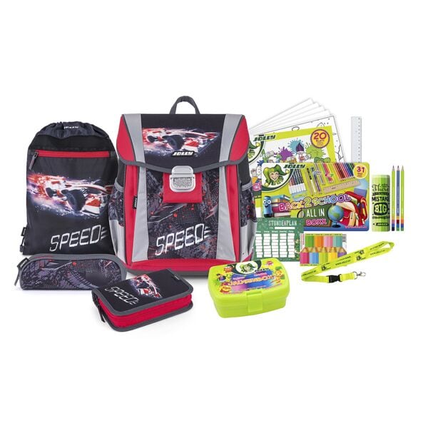 JOLLY Schulranzen-Set »Classic Best« schwarz, 31x37x17 cm