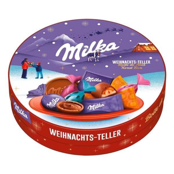 Milka Schokoladen-Weihnachtsteller 195 g