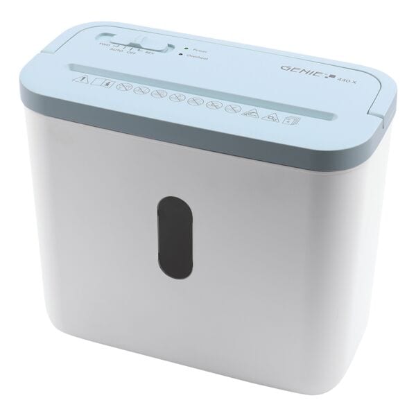 GENIE Aktenvernichter »440 X« blau, 22x25.7x15 cm