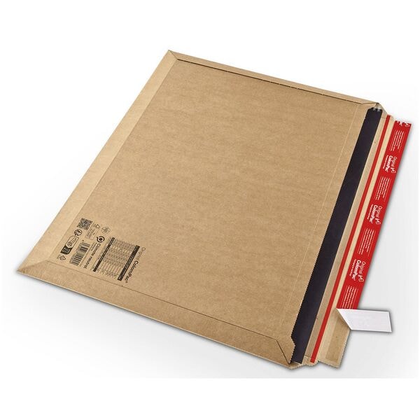 Colompac 25er-Pack Karton-Versandtasche »CP010« 43,2 x 58,2 cm ohne Fenster braun braun, 43.2x58.2 cm