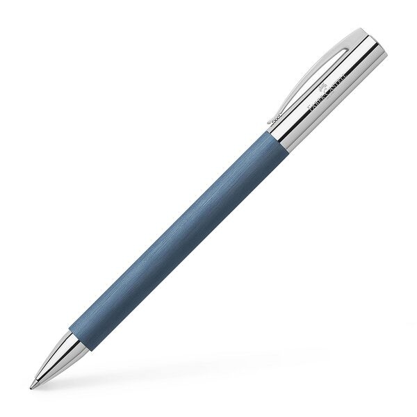 Faber-Castell Kugelschreiber »Ambition« Edelharz blau / silber blau
