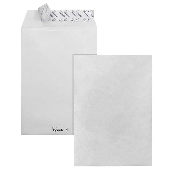 Tyvek 100er-Pack Versandtaschen »Pocket« C5 ohne Fenster weiß weiß, 16.2x22.9 cm