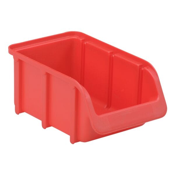hünersdorff Sichtlagerkasten »Gr. 2« rot, 10.2x7.4x16.4 cm
