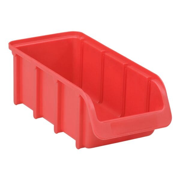 hünersdorff Sichtlagerkasten »Gr. 2/L« rot, 10.2x7.4x21.6 cm
