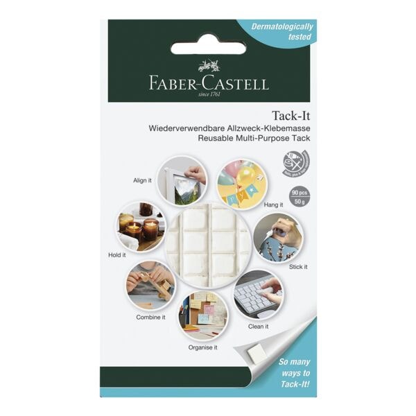 Faber-Castell Klebepads »Tack-It« 50 g weiß