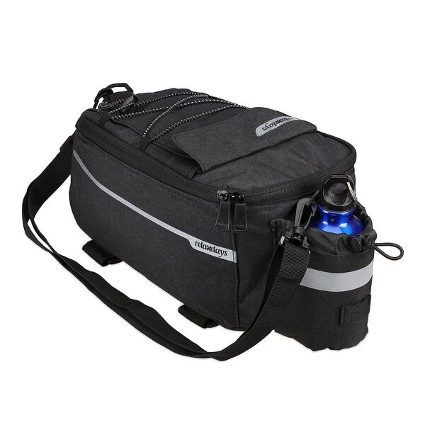 relaxdays Fahrrad-Gepäckträgertasche