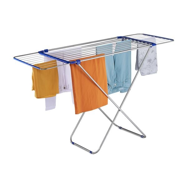 relaxdays Ausziehbarer Wäscheständer - 13.6 m, 176x97x55 cm