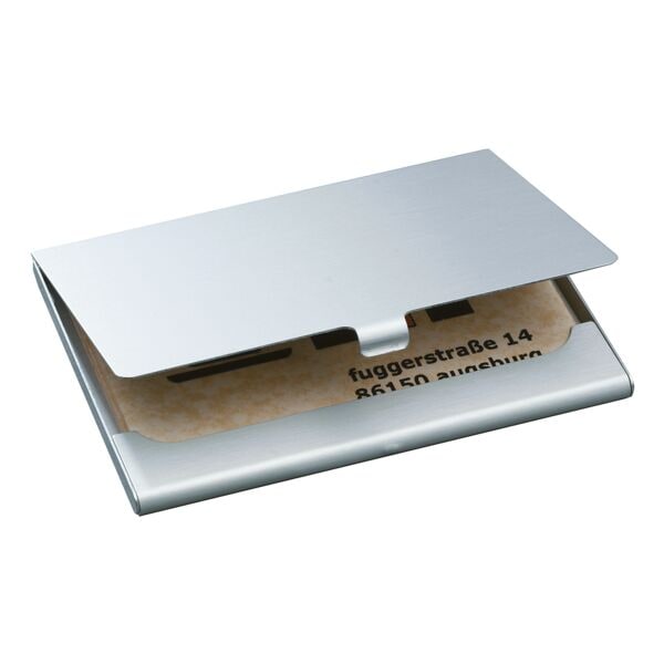 Sigel Visitenkartenetui VZ135 silber, 9.2x0.5x6.3 cm