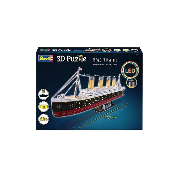 Revell 3D-Puzzle »RMS Titanic LED Edition« 266 Teile