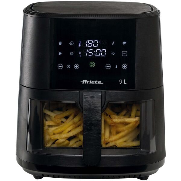 Ariete Heißluftfritteuse »Airy Fryer« 9 Liter schwarz schwarz