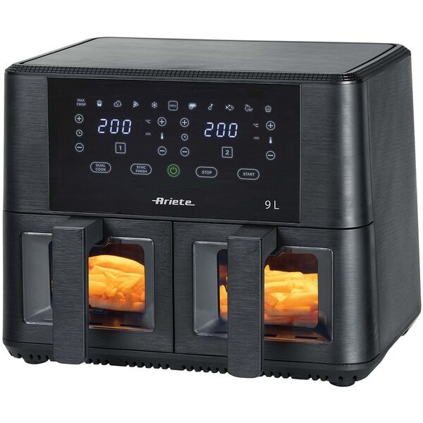 Ariete Heißluftfritteuse »Airy Fryer Dual« 9 Liter (2x 4.5)