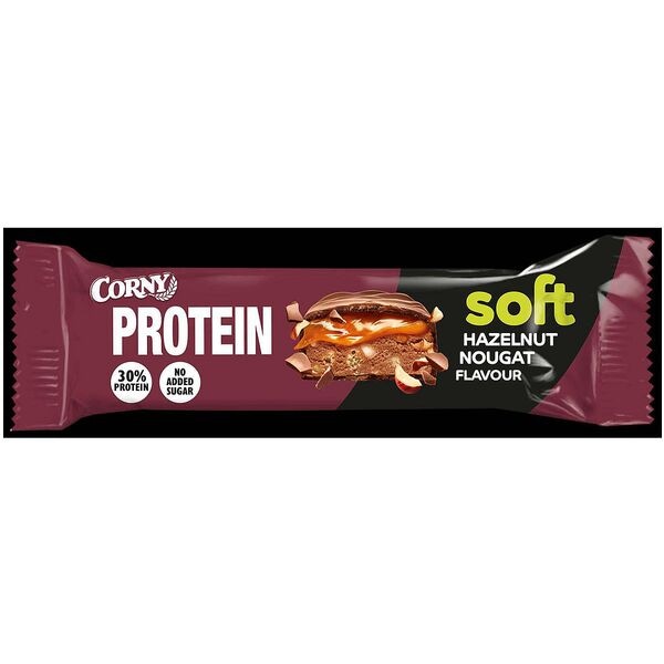 Corny 12er-Pack Proteinriegel »PROTEIN soft Hazelnut Nougat«