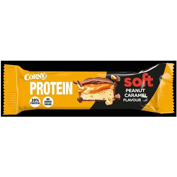 Corny 12er-Pack Proteinriegel »PROTEIN soft Peanut Caramel«