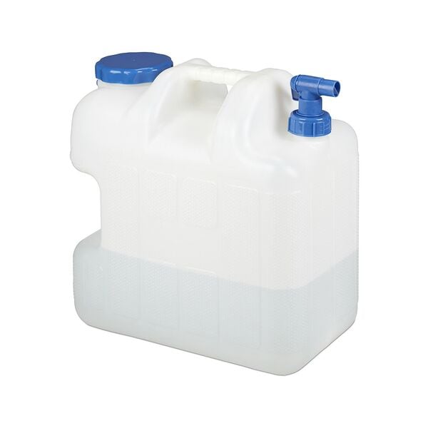 relaxdays Wasserkanister 25 Liter mit Hahn