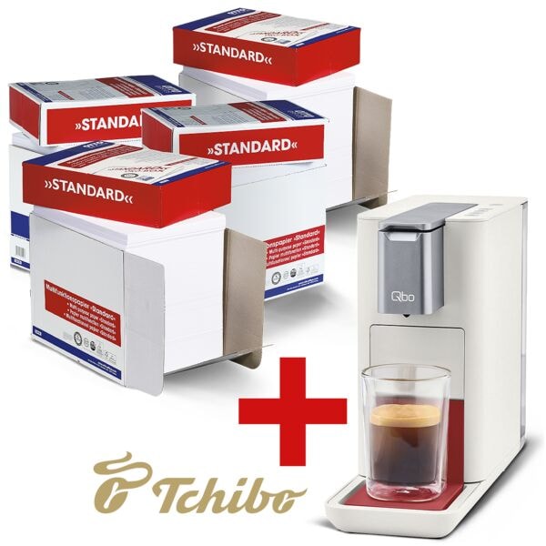 OTTO Office 4 Maxi-Boxen à 2500 Blatt Multifunktionales Druckerpapier »Standard« inkl. Kapse