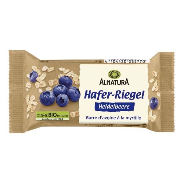 Alnatura Bio Hafer-Riegel »Heidelbeere«