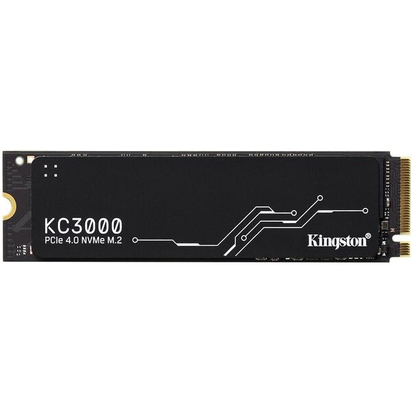 Kingston Interne Festplatte »KC3000« 4000 GB schwarz, 8x0.35x2.2 cm