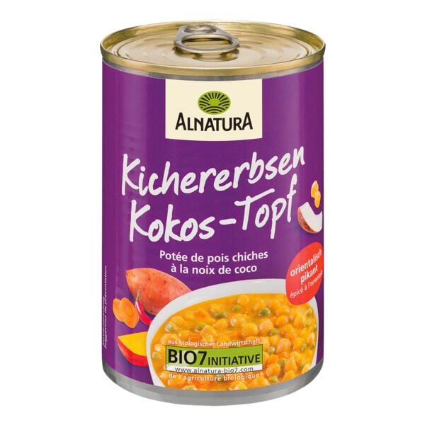 Alnatura Bio Kichererbsen-Kokos-Eintopf 400 g