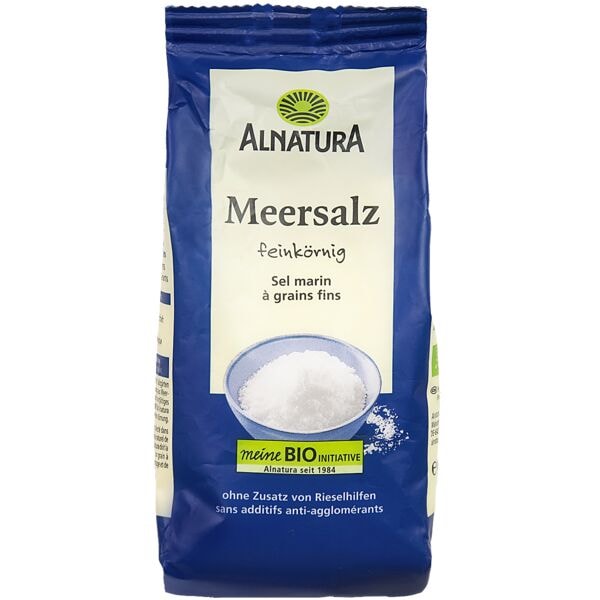 Alnatura Bio Meersalz feinkörnig 500g